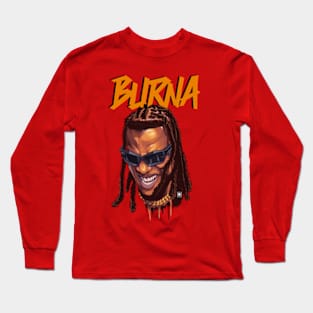 Burna Boy Design art Design T-Shirt Hoodie Stickers Long Sleeve T-Shirt